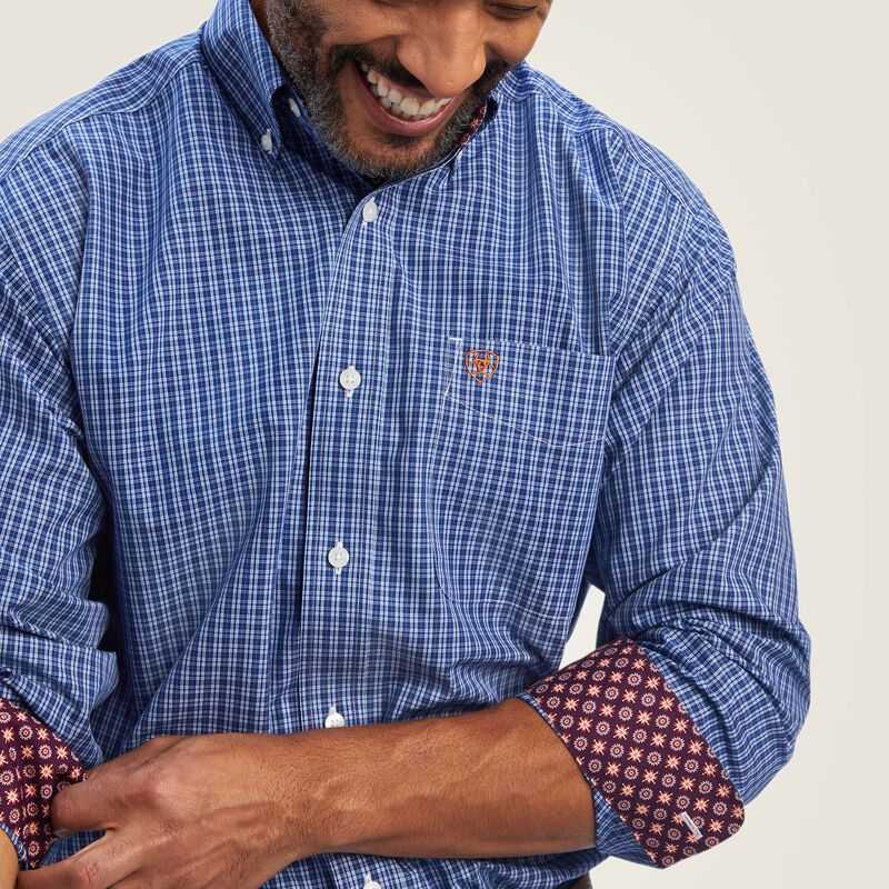 Ariat Wrinkle Free Dash Classic Fit Shirt Limoges | 708OSLJRP