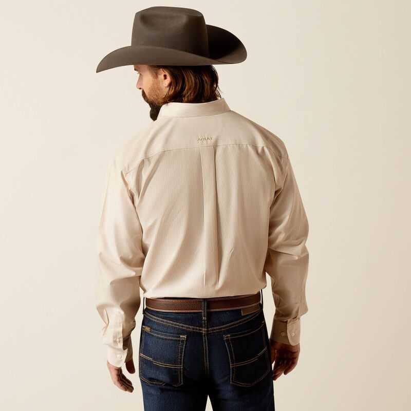 Ariat Wrinkle Free Graysen Classic Fit Shirt Gold | 130KMAJBD