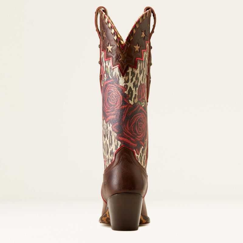 Ariat X Toe Rodeo Quincy Western Boot Deep Mahogany|ride Senorita Ride | 089FPQTBG